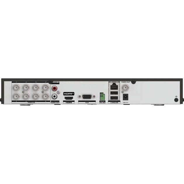 Відеореєстратор Hikvision iDS-7208HUHI-M1/X 8-канальний 5МП 1U H.265 ACUSENSE - зображення 2