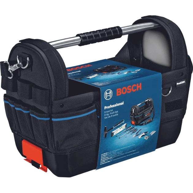 Набір ручних інструментів з сумкою Bosch GWT 20 (1600A02H5B) - Фото 2 Набір ручних інструментів з сумкою Bosch GWT 20 (1600A02H5B) - зображення 2