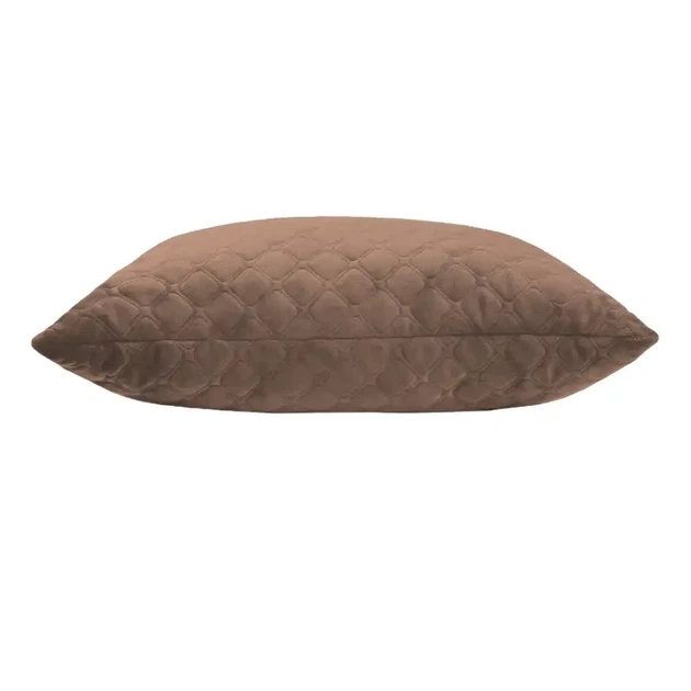 Подушка декоративная "VELOUR" Коричневая, 40x40 - изображение 2