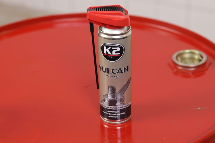 Środek do odkręcania zapieczonych śrub K2 Vulcan 250 ml (5906534014337) - obraz 3