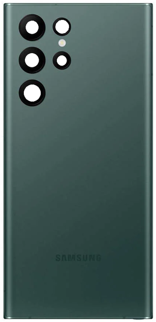 Задняя крышка Samsung S908 Galaxy S22 Ultra 5G зеленая Original PRC + стекло камеры - Фото 1 Задняя крышка Samsung S908 Galaxy S22 Ultra 5G зеленая Original PRC + стекло камеры - изображение 1