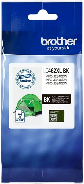 Tusz Brother LC-462XL Black (LC462XLBK) - obraz 1
