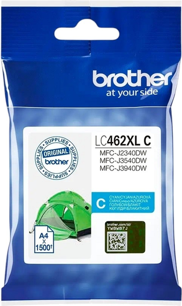 Картридж Brother LC-462XL Cyan (LC462XLC) - зображення 1
