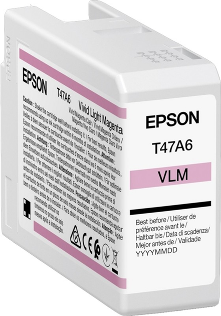 Картридж Epson T47A6 Light Magenta 50 мл (C13T47A60N) - зображення 1