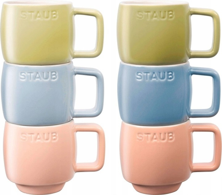Zestaw kubków Staub Serving Wielokolorowych 100 ml 6 szt (3272340059308) - obraz 1