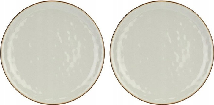 Zestaw talerzy Rose&Tulipani Concerto Grigio Perla 33 cm 2 szt (8018594580671) - obraz 1