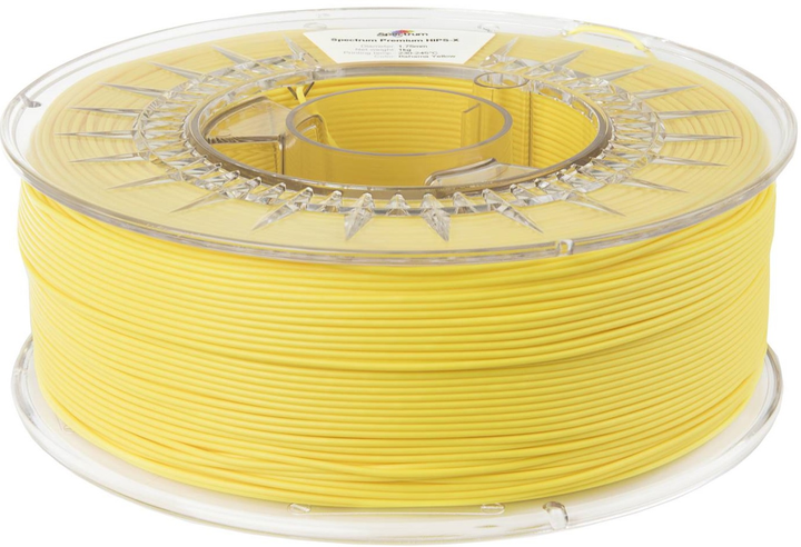 Filament do drukarek 3D Filament Spectrum HIPS-X 1.75mm 1000 g Yellow (5903175658029) - obraz 2