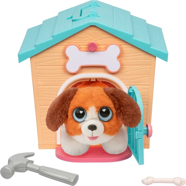 Игрушка Moose Little Live Pets Домик с плюшевой собачкой Оранжевый (26616) - изображение 2