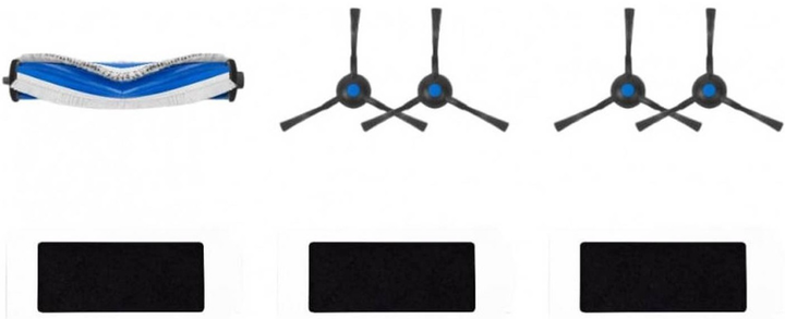 Набір аксесуарів для роботів-пилососів Ecovacs Cleaner Accessory Kit for N20 Plus/N20 Pro Plus | DKT080155 - зображення 1
