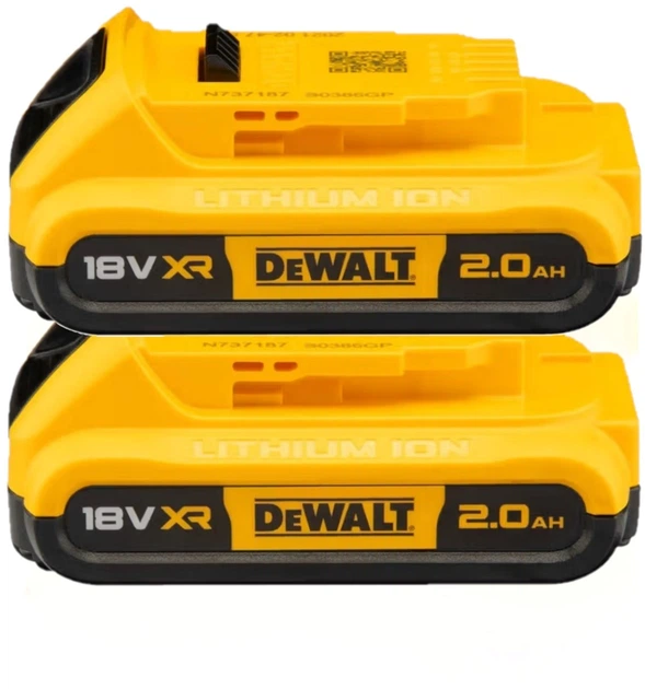 Ładowarka DeWALT + 2 akumulatory XR Li-Ion 18 V/2 Ah DCB1104D2 (5035048790021) - obraz 4