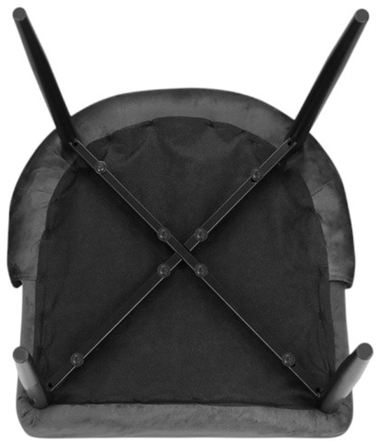 Krzesło Springos HF0031 Ciemnoszare (5907719475660) - obraz 7