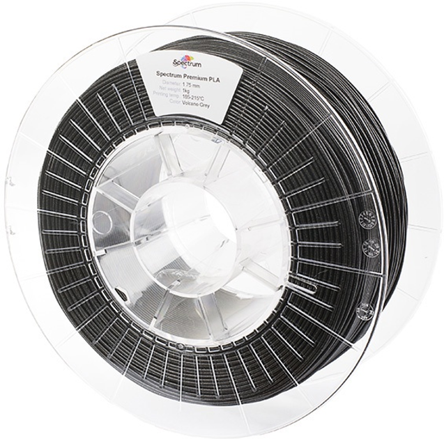 Filament do drukarek 3D Filament Spectrum PLA Glitter 1.75mm 1000 g Black (5903175651372) - obraz 1