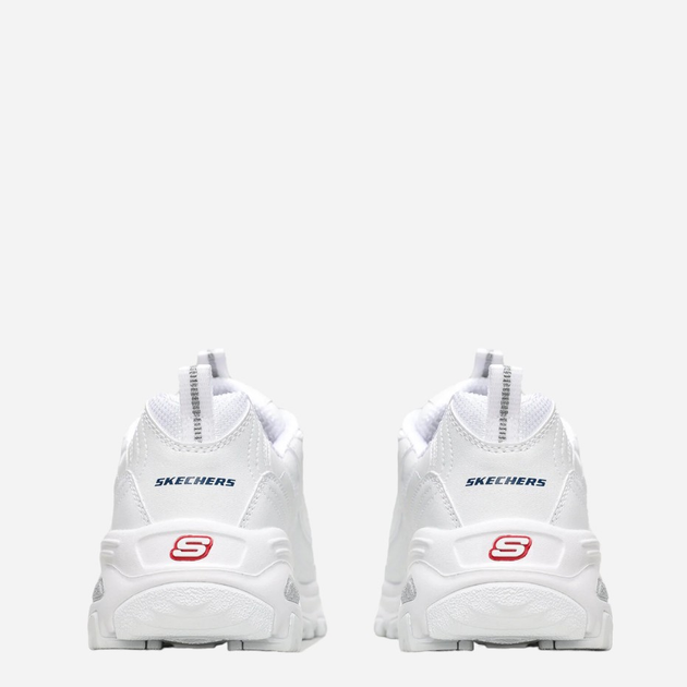Buty sportowe damskie Skechers D'Lites - Fresh Start 11931-WNVR 41 (11US) 28 cm Biale (191665677994) (955555903142253) - Outlet - obraz 5