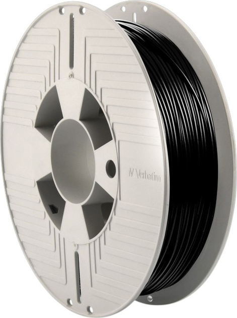 Filament do drukarek 3D Verbatim TPE  1.75 mm 500 g Black (23942555117) - obraz 1