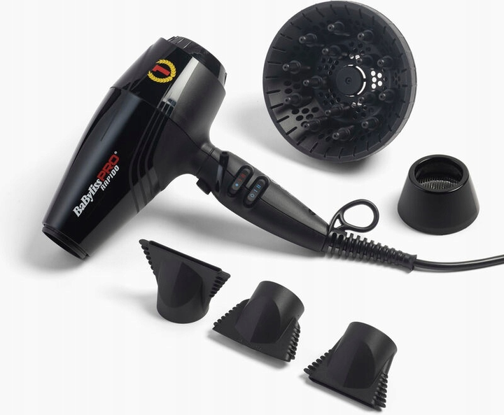 Suszarka do włosów BaByliss Pro Rapido z silnikiem Ferrari BAB7000IE - obraz 6