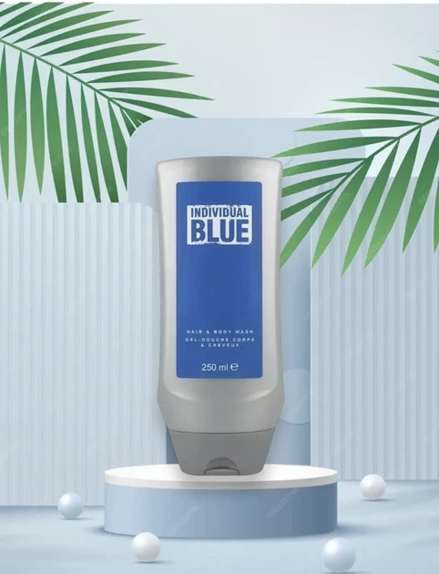 Гель для душу для чоловіків Avon Individual Blue 250 мл - Фото 1 Гель для душу для чоловіків Avon Individual Blue 250 мл - изображение 1