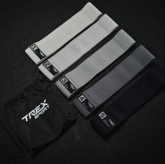 Набор резинок для фитнеса Trex Sport TX-065RBG 1-18кг - изображение 15