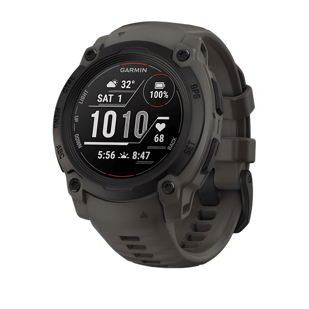 Смарт-часы Garmin Instinct E 40mm Black with Charcoal Band (010-02932-00/13) - Фото 1 Смарт-часы Garmin Instinct E 40mm Black with Charcoal Band (010-02932-00/13) - изображение 1