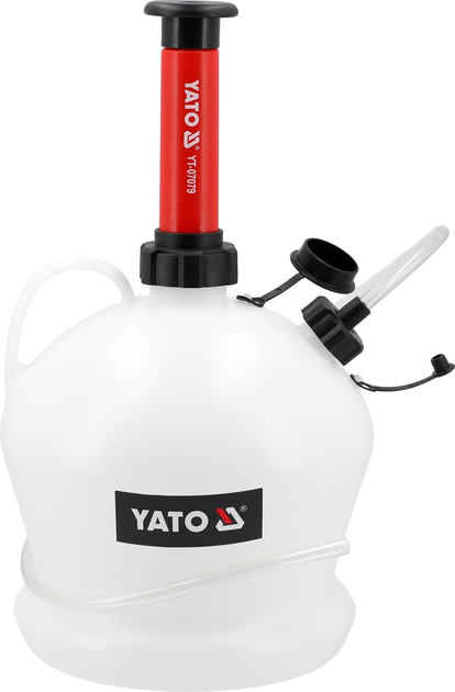 Ручний відсмоктувач Yato для оливи та палива YT-07079 6 л (5906083117404) - зображення 2