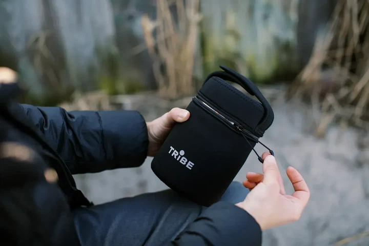 Чохол Tribe Neoprene Cover для харчового термоса 0.7 л T-DF-0004-black - зображення 8