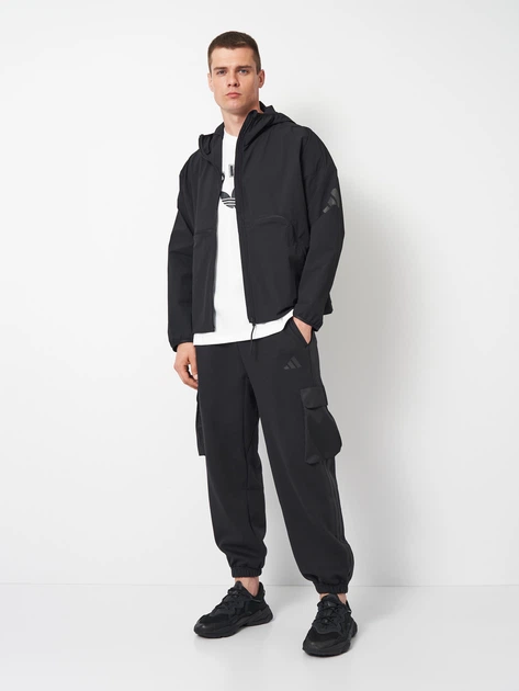 Спортивная ветровка мужская Adidas Myshelter JM3936 S Черная