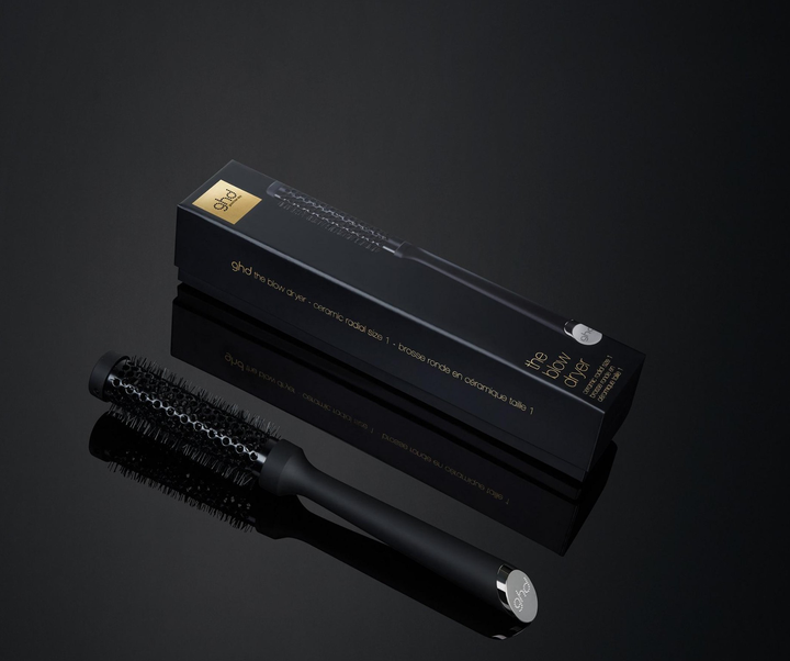 Okrągła szczotka do włosów Ghd The Blow Dryer Rozmiar 1 Czarna (5060829516422) - obraz 4