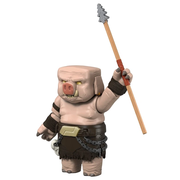 Игровая фигурка Майнкрафт в кино Пиглин воин Mattel Minecraft Movie Piglin Warrior (JFR62) - Фото 6 Игровая фигурка Майнкрафт в кино Пиглин воин Mattel Minecraft Movie Piglin Warrior (JFR62) - изображение 6