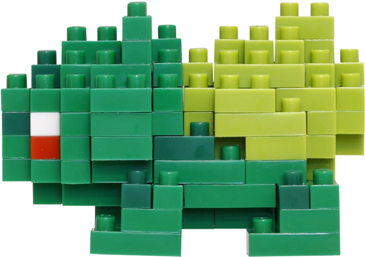 Klocki konstrukcyjne Nanoblock Pokemon Bulbasaur 120 elementów NBPM_003 (4972825146217) - obraz 3