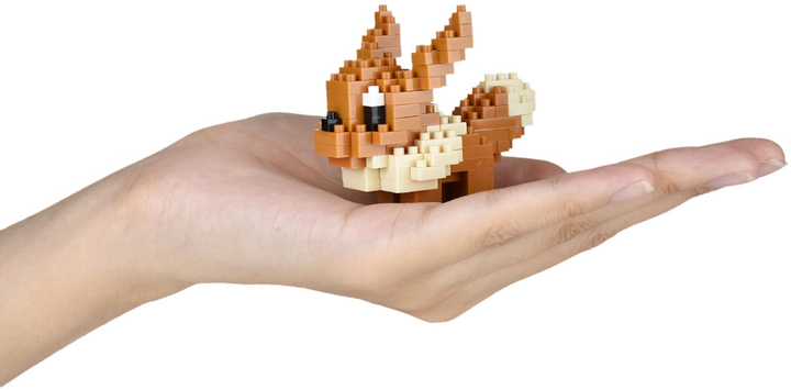 Klocki konstrukcyjne Nanoblock Pokemon Eevee 130 elementów NBPM_005 (4972825146231) - obraz 4