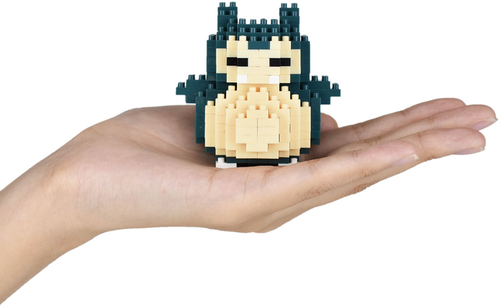 Klocki konstrukcyjne Nanoblock Pokemon Snorlax 220 elementów NBPM-012 (4972825149546) - obraz 4