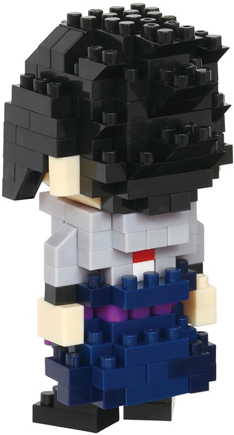 Klocki konstrukcyjne Nanoblock Naruto Sasuke Uchiwa 200 elementów NBCC-135 (4972825224229) - obraz 3