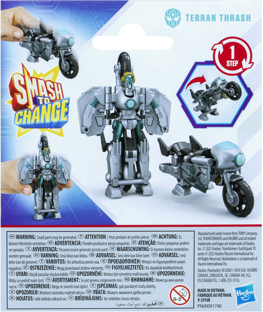 Figurka transformer Hasbro Transformery Nowa iskra Iskrząca Ziemia Terran Thrash 10 cm (G0742_G0998) - obraz 5