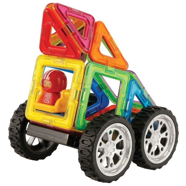 Конструктор магнітний Magformers WOW plus 18 деталей (707020) (8809465537456) - зображення 3