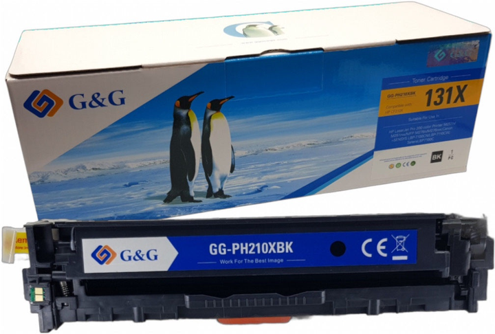 Тонер-картридж G&G NT-PH210XBK Black - зображення 1