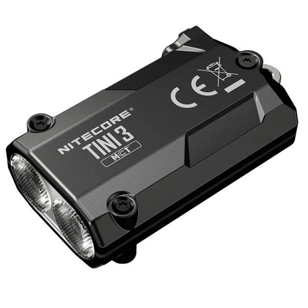 Наключительный фонарь Nitecore TINI 3 (USB-C), серый - изображение 4
