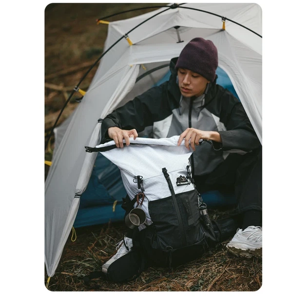 Рюкзак туристический Naturehike CNK2300016, 30+5 л, черный - Фото 3 Рюкзак туристический Naturehike CNK2300016, 30+5 л, черный - изображение 3