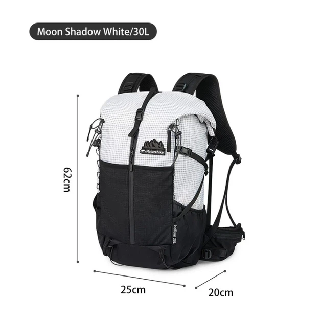 Рюкзак туристический Naturehike CNK2300016, 30+5 л, черный - Фото 6 Рюкзак туристический Naturehike CNK2300016, 30+5 л, черный - изображение 6