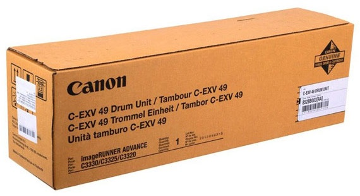 Барабан для принтера Canon C-EXV49 BK Black (8528B003) - зображення 1