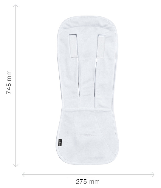 Wkładka do wózka letnia Cybex Platinum White (4063846313570) - obraz 3