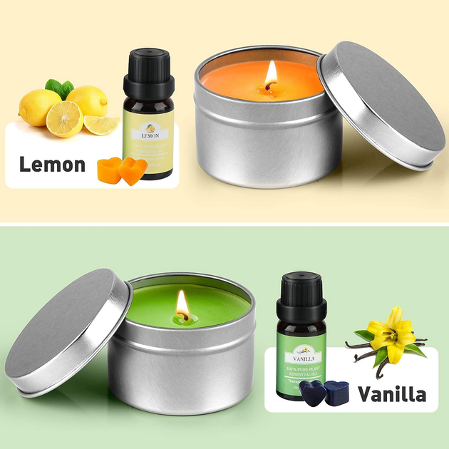 Набор для изготовления свечей DIY Candle making Kit набор для свечеварения своими руками фитиль для свеч - Фото 4 Набор для изготовления свечей DIY Candle making Kit набор для свечеварения своими руками фитиль для свеч - изображение 4