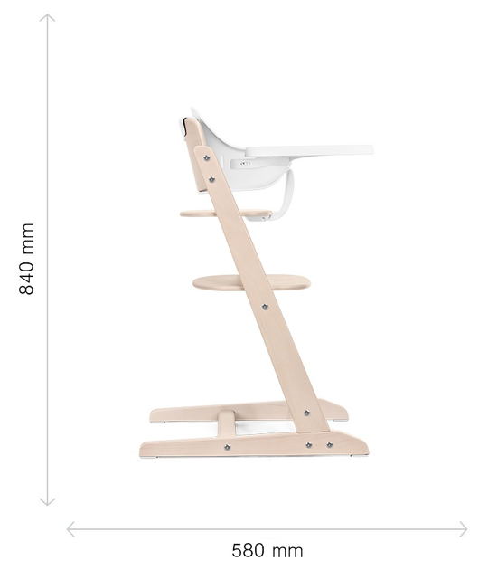 Стілець для годування Cybex Gold Iris 3 в 1 All White (4063846528257) - зображення 9