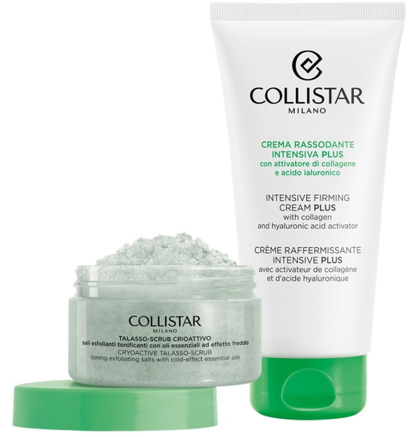 Zestaw do pielęgnacji ciała Collistar Krem Intensive Plus liftingujący 175 ml + Peeling Cryoactive Thalasso 150 g (8015150006729) - obraz 2