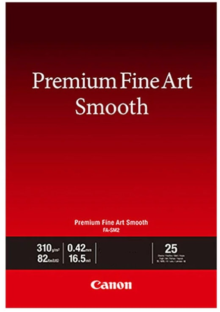 Фотопапір Canon Premium Fine Art Smooth FA-SM2 25  аркушів (1711C011) - зображення 1