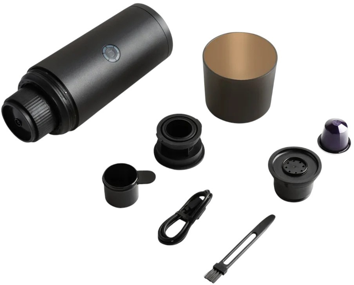 Przenośny ekspres do kawy Nomious Prime Brew Portable Espresso Maker Black (4897139440014) - obraz 4