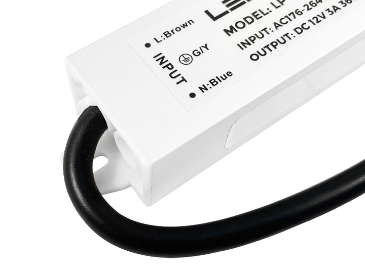 Блок питания LEDUA 12V 36W IP67 (LP-SFE67-12V36W) - изображение 3