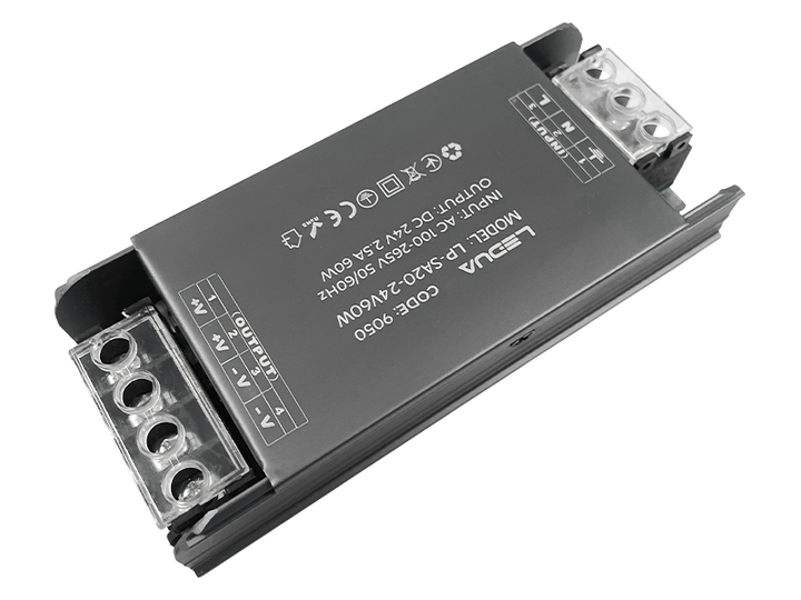 Блок питания LEDUA 24V 60W IP20 (LP-SA20-24V60W) - Фото 2 Блок питания LEDUA 24V 60W IP20 (LP-SA20-24V60W) - изображение 2
