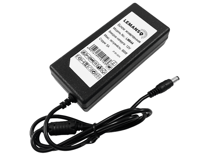 Блок питания Lemanso LM844 12V 60W IP20 - изображение 2