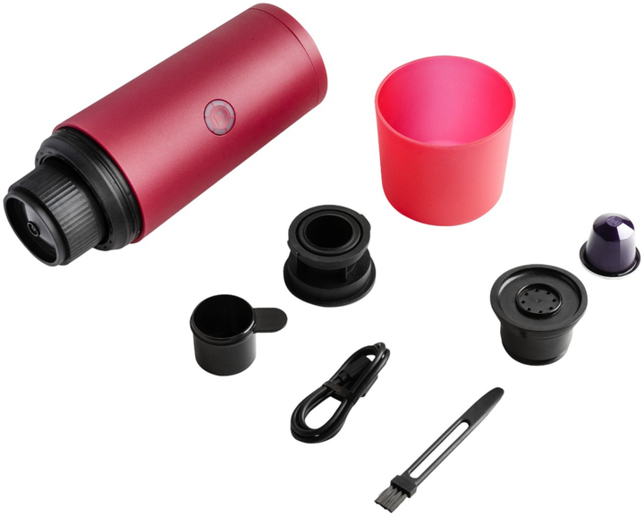 Przenośny ekspres do kawy Nomious Prime Brew Portable Espresso Maker Berry (4897139440083) - obraz 5