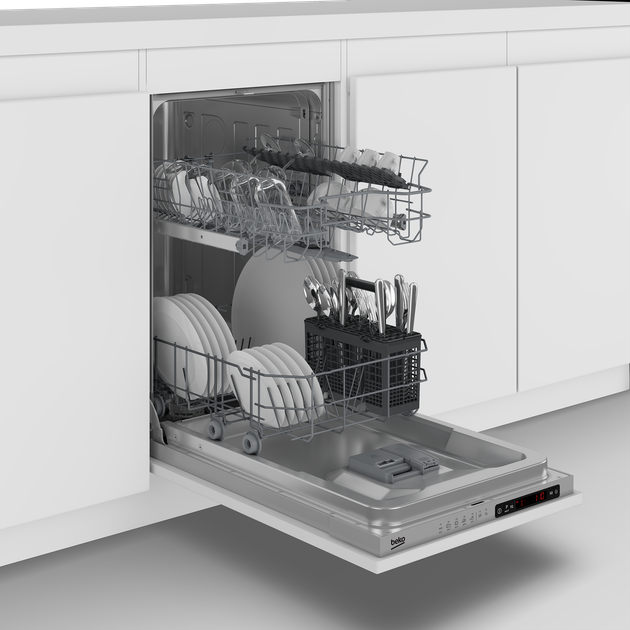 Вбудована посудомийна машина Beko DIS35023E - зображення 4