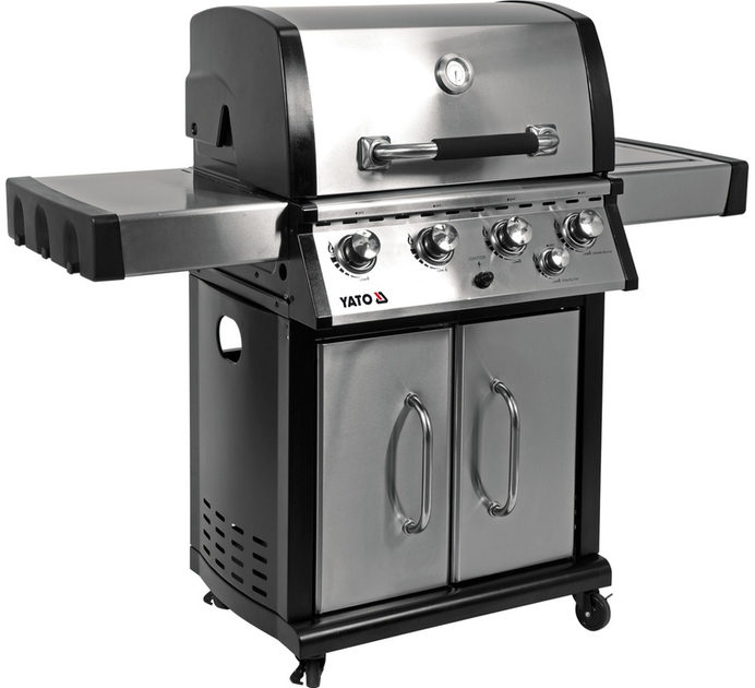 Grill gazowy YATO Yokate 4+1 17.5 kW (5906083037658) - obraz 3